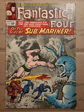 Fantastic Four #33 Stan Lee Jack Kirby 1964 Sub Mariner 1st Attuma missing Ad pg picture