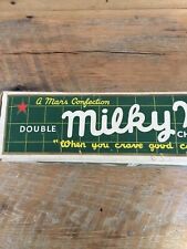 Original  Double Milky Way Box  12 x 7 x 3 Circa 1930 or Possibly  20s Herrshey picture