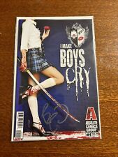 I MAKE BOYS CRY #1 CVR A TYNDALL SIGNED BY BENNY POWELL W/COA ABSOLUTE COMICS NM picture
