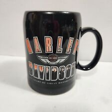 Harley Davidson 100th Anniversary 100 Years Of Great Motorcycles Black Stein Mug picture