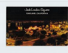 Postcard Night View Jack London Square Oakland California USA picture