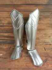 Medieva Thranduil's Armor - Steel Elf Leg Greaves- LOTR (The Hobbit)-LARP Elven picture