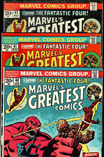 Marvel's Greatest Comics # 40,41,42,51,57,68,69,87 (8.0) 1979-1980 Fantastic 4 picture