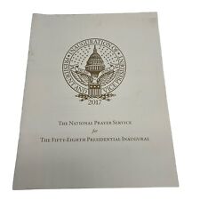 2017 National Prayer Service 58th Presidential Inaugural Program Trump picture