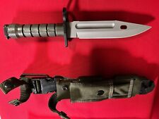 Phrobis III 4 Line U.S.G.I. M9 Knife & Scabbard 