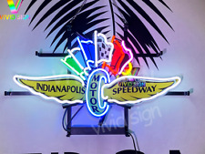 Indianapolis Motor Speedway Race Light Lamp Neon Sign 24