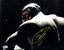 TOM HARDY SIGNED AUTOGRAPH THE DARK KNIGHT RISES 11X14 PHOTO BECKETT BAS BANE picture