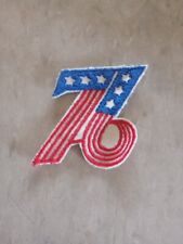 76 America Bicentennial Sew-on Embroidered Patch USA Patriotic 1776-1976 picture