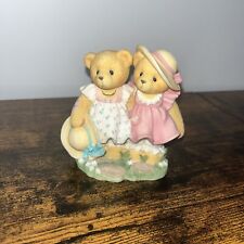 1998 Cherished Teddies figurines Fay and Arlene Bear No Box #476684 picture