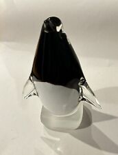 Emperor Penguin Art Crystal Figurine Paperweight picture