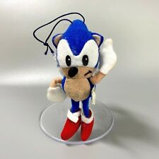 Very Rare Early model Sonic the hedgehog Keychain mascot Plush doll from japan picture