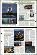 Overfishing & Its Effect #22 Conservation Wildlife Fact File Fold-Out Card picture