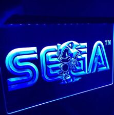 NEW SEGA SONIC Arcade LED Sign for Game Room,Office,Bar,Man Cave, Business picture