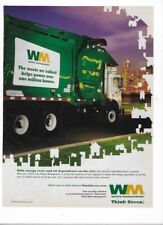 Waste Management Think Green Renewable Energy 2008 Print Advertisement picture