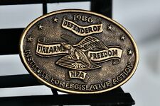 NRA 1986 Defender of Firearms & Freedom Institute For Legislative Oval Pin picture
