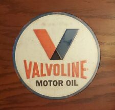 Valvoline Motor Oil Metal Sign - 100% Proceeds Benefit Wounded Hero Hunt Program picture