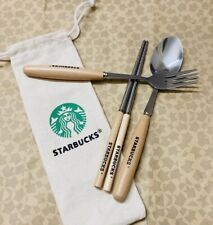 2023 Starbucks Coffee Mug Cup Spoon Fork Chopsticks Set Kitchen WesternTableware picture