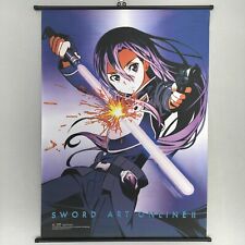 RARE 2014 Sword Art Online 2 Wall Scroll Poster Anime Aniplex 32x43” Kirito picture