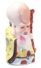 Chinese Porcelain Figurine, Shouxing the God of Longevity 4 ¾” Tall, Vintage picture
