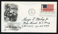George Mabry d1990 signed autograph FDC Medal of Honor Recipient USArmy WWII BAS picture