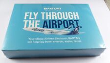 Alaska Airlines Electronic Airline BagTag - Brand New in Box picture