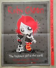 Ruby Gloom comic promotional poster late 1990s 24x18