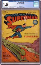 Superman #3 CGC 1.5 1939 4371621001 picture