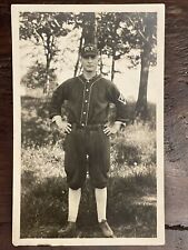 Vintage Early 1900s CYKO RPPC Postcard Baseball Player picture