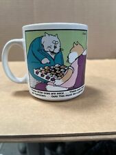 The Far Side Gary Larson Cat Coffee Mug Mice Hamsters Gerbil Candy 1982 Vintage picture