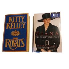 Princess Diana The Lonely Princess HC book -1996 & Kitty Kelly -The Royals 1997 picture