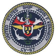 CV-67 USS John F Kennedy Patch picture
