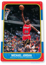 TIN SIGN Michael Jordan Rookie Basketball Sports A122 picture