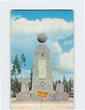 Postcard Equators Line Monument Ecuador picture