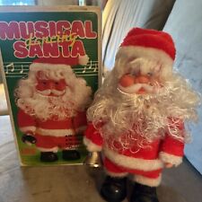 Vintage Musical Dancing Santa 1983 Justin. Works   Lido picture