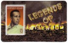 10m Humphrey Bogart Legends of Hollywood 32c Postage Stamp Card Phone Card picture
