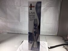 Lava Lamp 14.5 Inch Blue/Clear/Silver Brand New picture