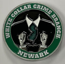 FBI Newark  White Collar Crime Branch challenge coin picture