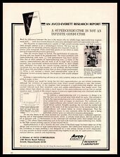 1965 AVCO Everett Research Laboratory Everett MA Semiconductors Vintage Print Ad picture