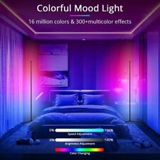 RGB LED Corner Floor Lamp RGBIC Ambient Light App DIY Valentine's Day Music Sync picture