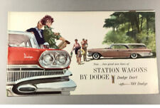 1960 DODGE DART STATION WAGONS DEALER SALES BROCHURE RARE CAR 🚗 BOOKLET picture