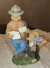 Vintage Lefton Smokey The Bear By The Mailbox With Cubs READ picture