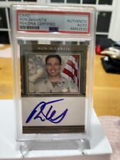 PSA/DNA Ron Desantis United States Navy US Custom Signed Card Style 2 Auto picture