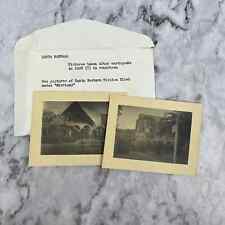 2 Original 1928 Photos of Santa Barbara CA After Earthquake TJ9-PG6 picture
