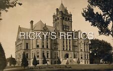 B&W RPPC BEATRICE NE Gage Country Court House Nebraska 1909 picture