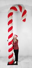Huge Candy Cane Statue - Large Christmas Decoration 11.5 FT - Indoor Outdoor picture