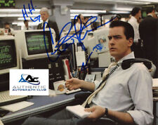 CHARLIE SHEEN AUTOGRAPH SIGNED 8x10 PHOTO WALL STREET w/ INSCRIPTION COA picture