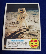 1969 Topps Man on the Moon Card #86 - Moon Photo Edwin Aldrin  - NRMT/MT picture