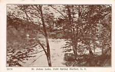 St. John's Lake, Cold Spring Harbor, Long Island, N.Y., Early Postcard, Used  picture