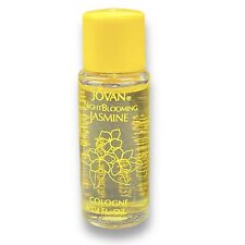 Jovan Night Blooming Jasmine Cologne Vtg .25oz Yellow Cap 98% Full picture