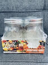 Ball Honeybee Keepsake Mason Jars 2023 Collectible 16 oz Pint ~ 4 Pack NEW picture